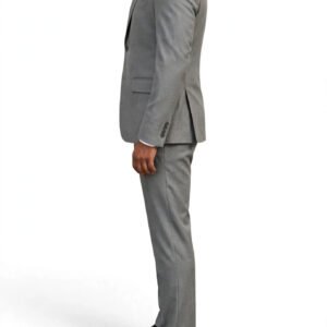 Alternative view of Custom Platinum Ash Grey Suit
