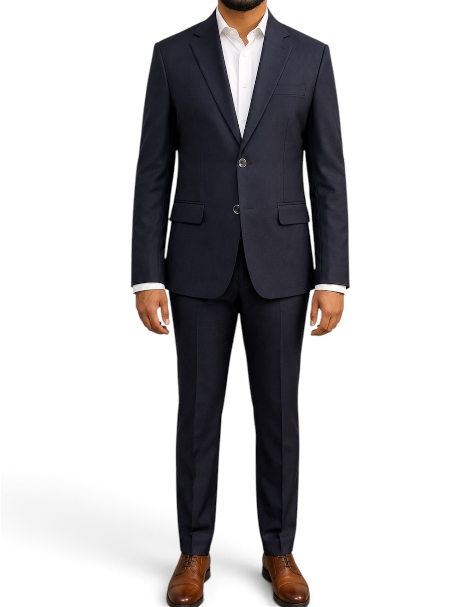 Men's navy suit – Essential Suit